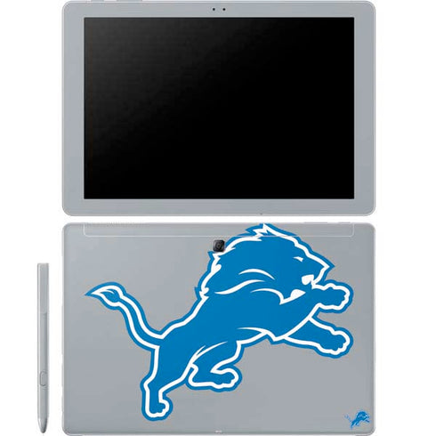 NFL Detroit Lions Large Logo Galaxy Book 12in Skin
